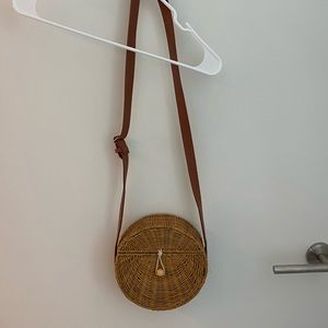 Abercrombie rattan bag